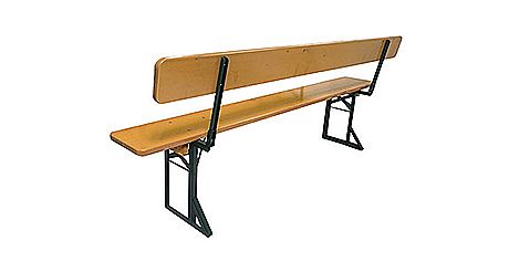 Festzeltbank Chiemsee mit Lehne Pic 0