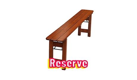 Bavaria Festival Tent Bench Reserve