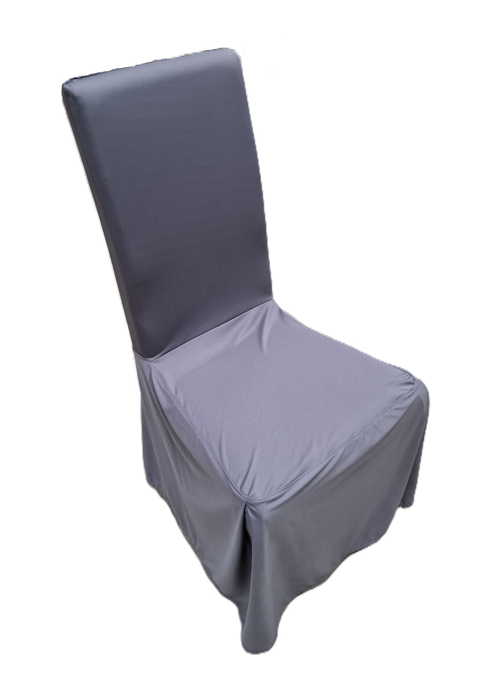 Stuhlhusse Gala grau stretch