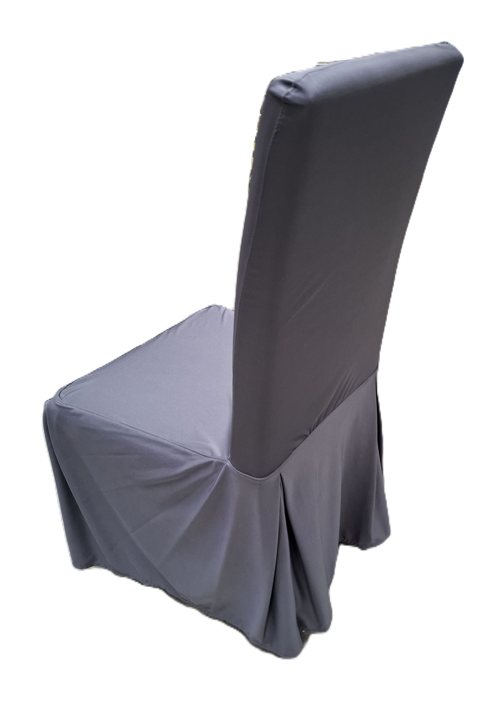 Stuhlhusse Gala grau stretch Pic 1