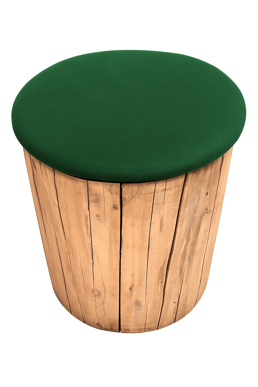 Sitzpad grün samt Pic 1