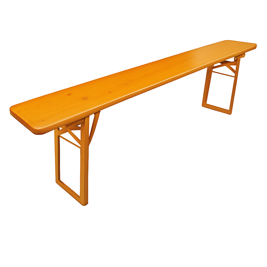 Festzeltbank Pop orange