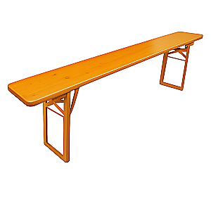 Festzeltbank Pop orange Pic 0